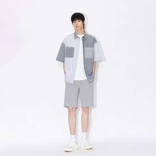 JACK&JONES 杰克琼斯 天丝面料 男士短裤 C39合金 M(175)