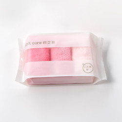 魅森 A类抗菌儿童纯棉毛巾三条装