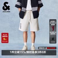 杰克琼斯 杰克·琼斯（JACK&JONES）NBA联名篮网队男装短裤裤子舒适百搭字母图案宽松22629F023