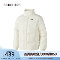 斯凯奇 女短款羽绒服男情侣同款