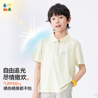 森林棠 儿童吸湿透气防晒 POLO衫 那湾山茶 140