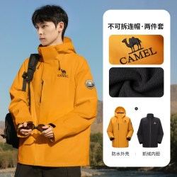骆驼 旅行户外A35CAFO193男款冲锋衣