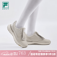 FILA DRIVEX逸速1+|何沐妮斐乐软钉高尔夫球鞋女鞋运动鞋女-五折 卷轴棕-BG 38.5