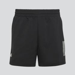 adidas 时尚休闲 条纹字母运动短裤 儿童裤子