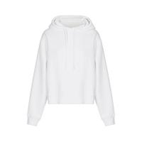 限尺码：alexanderwang ALEXANDER WANG 亚历山大王女式简约气质休闲薄绒连帽卫衣