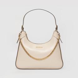 MICHAEL KORS Wilma 时尚白搭中号皮革链条腋下包单肩包