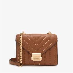 MICHAEL KORS Whitney 女士绗缝日常休闲皮革单肩包