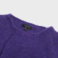 Massimo Dutti 女士宽松绑带圆领针织衫