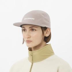 萨洛蒙 户外中性款徒步登山遮阳帽鸭舌帽子LOGO 5 PANEL