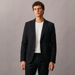 Massimo Dutti 男含羊毛带垫肩商务通勤易打理西服外套