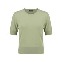 Massimo Dutti 女士时尚潮流纯色简约日常百搭休闲短袖套头衫