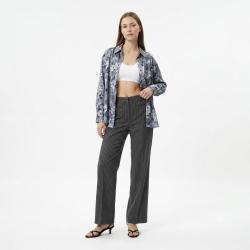 Acne Studios 女士高腰显瘦宽松通勤百搭休闲长裤