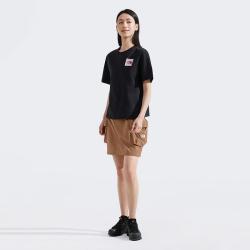 北面 短裙女户外工装风运动半身裙子8C10