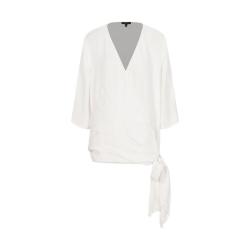 Massimo Dutti 慵懒舒适 女士衬衫 绑带