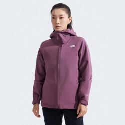 北面 三合一女户外透气棉内胆连帽外套5B1X