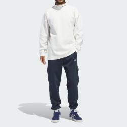 adidas 男女同款logo百搭裤子