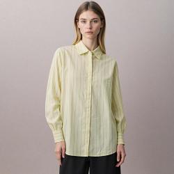 Scotch & Soda SCOTCH&SODA 休闲宽松条纹时尚小翻领长袖衬衫