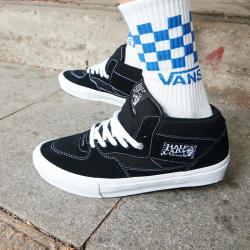 VANS 官方Skate Half Cab黑色男鞋女鞋职业滑板鞋