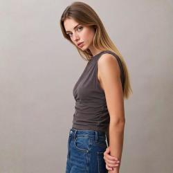 ZARA 露肩设计款网纱堆叠优雅气质舒适女式连体紧身衣