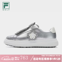 FILA 1911软钉高尔夫球鞋女鞋2026夏新款运动鞋子耐磨综训鞋-五折 太空银-SV 38.5