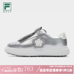 FILA 1911软钉高尔夫球鞋女鞋2026夏新款运动鞋子耐磨综训鞋-五折 太空银-SV 38.5