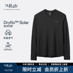 Rab Force26新品男士速干长袖T恤