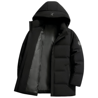 雪中飞 反季 640蓬+（石墨烯锁绒科技）加绒加厚御寒羽绒服