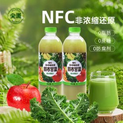尖派 羽衣甘蓝混合果蔬汁 1L*2瓶