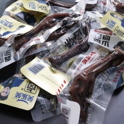 笑乐笑 鸡爪凤爪卤味泡椒香辣味 46g 15只