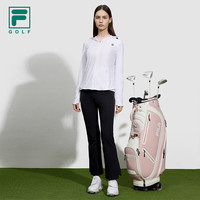 FILA 官方女士冰丝防晒衣高尔夫运动外套女-五折 玉石白-WT S