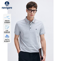 navigare 意大利小帆船休闲短袖polo衫男2026夏季新款凉感翻领T恤