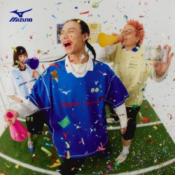 美津浓 TROUBLE SMILE联名 速干防晒 POLO衫