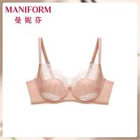 曼妮芬 [吉赛尔·奢华睫毛蕾丝]胸罩 琥珀流光 80D （85C也可以拍）