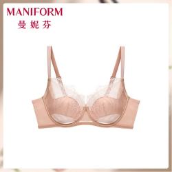曼妮芬 [吉赛尔·奢华睫毛蕾丝]胸罩 琥珀流光 80D （85C也可以拍）