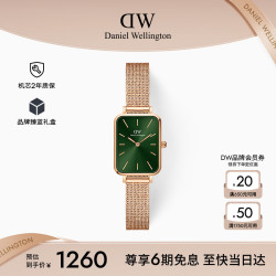 Daniel Wellington QUADRO系列 20毫米石英腕表 DW00100445
