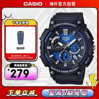 CASIO Analogue指针系列 50毫米石英腕表 MCW-200H-2A