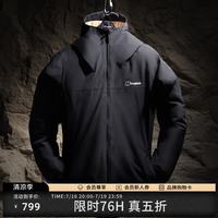 Berghaus Deluge Pro 3.0防风防水户外通勤男款棉服 岩石黑