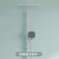 TOTO 恒温淋浴花洒套装沐浴黑色家用白色淋浴器 全白色_(冷热款)_