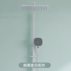 TOTO 恒温淋浴花洒套装沐浴黑色家用白色淋浴器 全白色_(冷热款)_