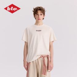 Lee Cooper 2026夏季新品男士宽松圆领棉短T