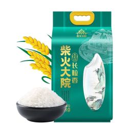 柴火大院 [2025年新米]柴火大院长粒香米10斤东北大米5kg双层真空锁鲜装 柴火大院长粒香米5kg