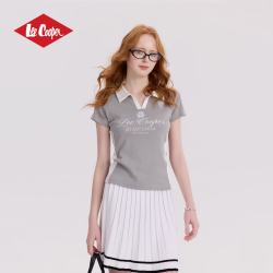Lee Cooper 新款设计感短袖T恤POLO领