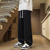 CronetKcnsy 冰丝透气 黑色 4XL 男士休闲裤