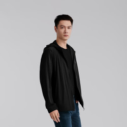 劲霸男装 NKXN1317 防水防紫外线 黑色 2XL 男士夹克
