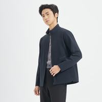 利郎 B5QFY2131Y 防水立领夹克 藏青 L