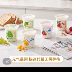 新希望活润酸奶组合轻食杯代餐荔枝青提苹果爆珠草莓黄桃果粒大桶