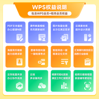 wps 超级会员年卡