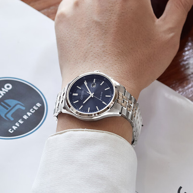 CITIZEN 光动能腕表 BM7250-56L 商务通勤