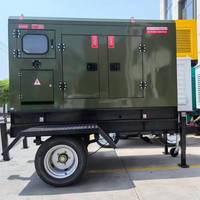 芳昕草 潍柴动力 柴油发电机组 静音箱式 75kw 大功率 工地应急备用电源 380v