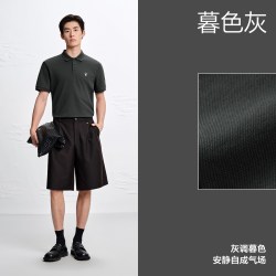 太平鸟 凉感 男士Polo衫